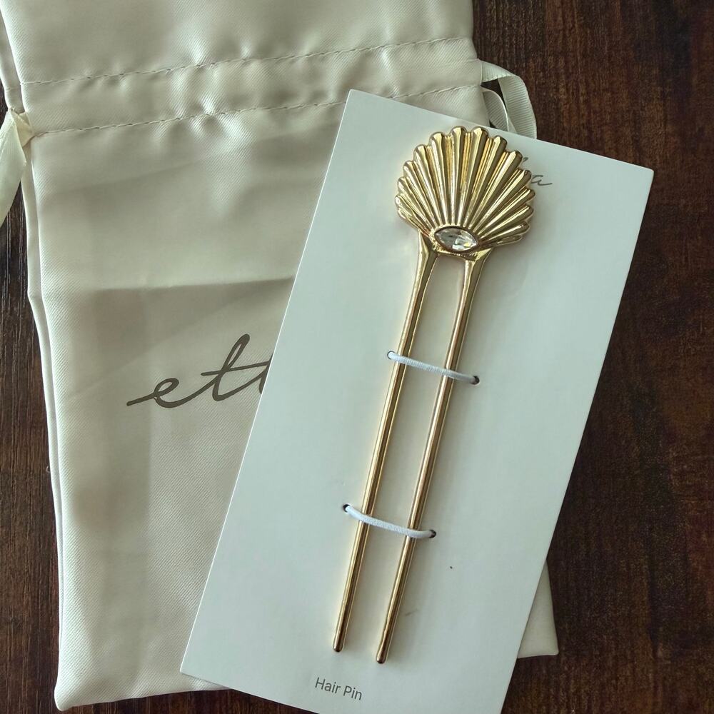 ETTIKA Santorini Shell Hair Pin